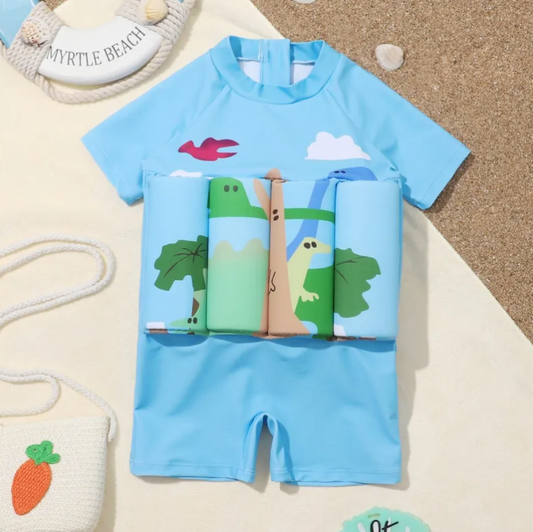 Aqua Dino Kids' Safety Swimsuit