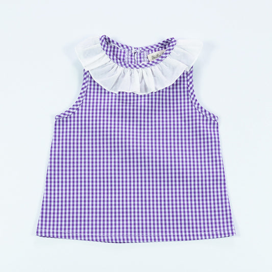 Summer Charm Girls' Sleeveless Cotton Dress