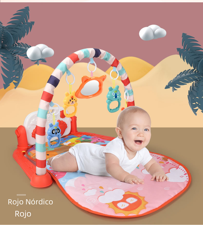 Infant Education Play Mat with Music Lamp