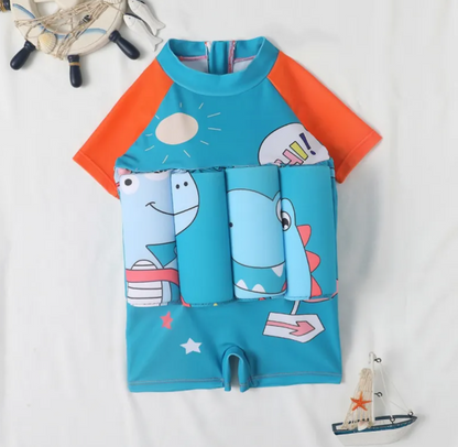 Aqua Dino Kids' Safety Swimsuit