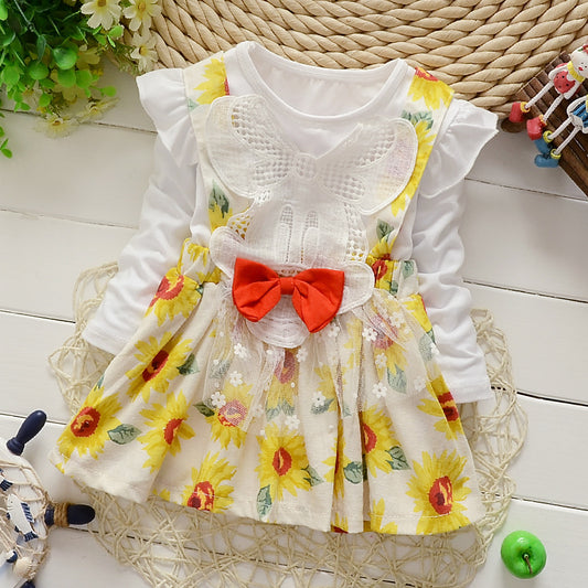Girls' Cotton Comfort Dress