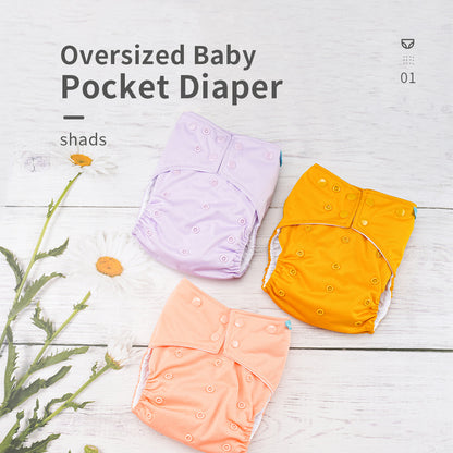 Waterproof and Breathable Baby Cloth Diapers