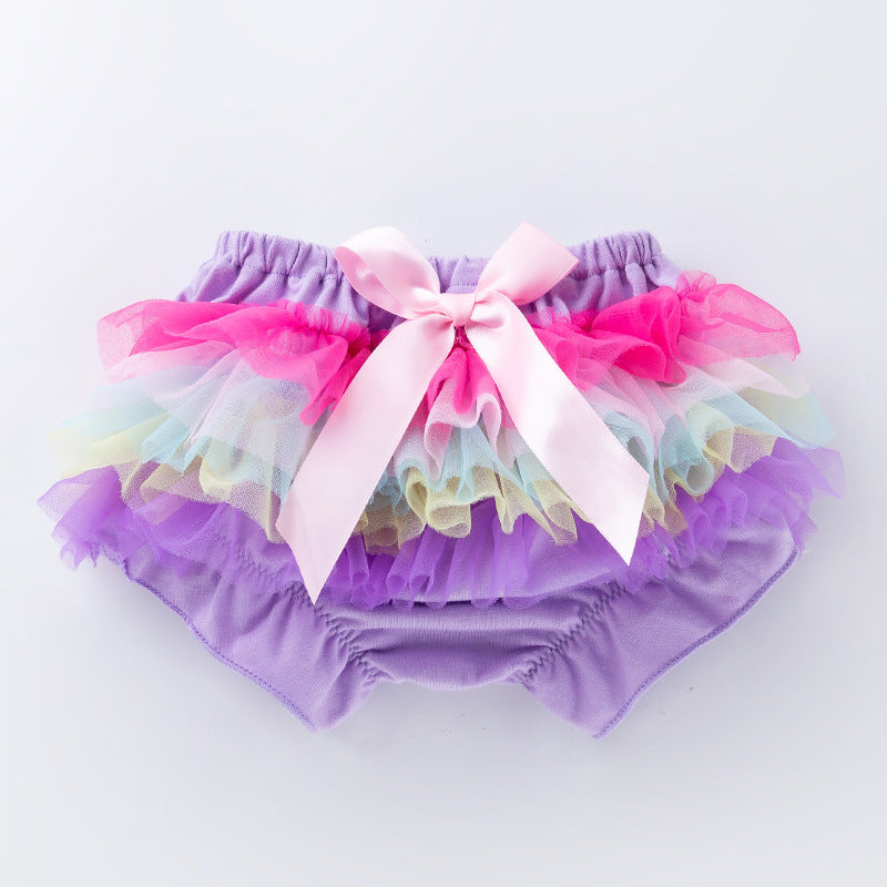 Комплект къси панталони с мрежа Little Princess Casual