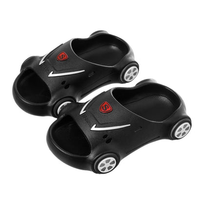 Luminous Cartoon Car Sandals for Kids - Anti-Slip