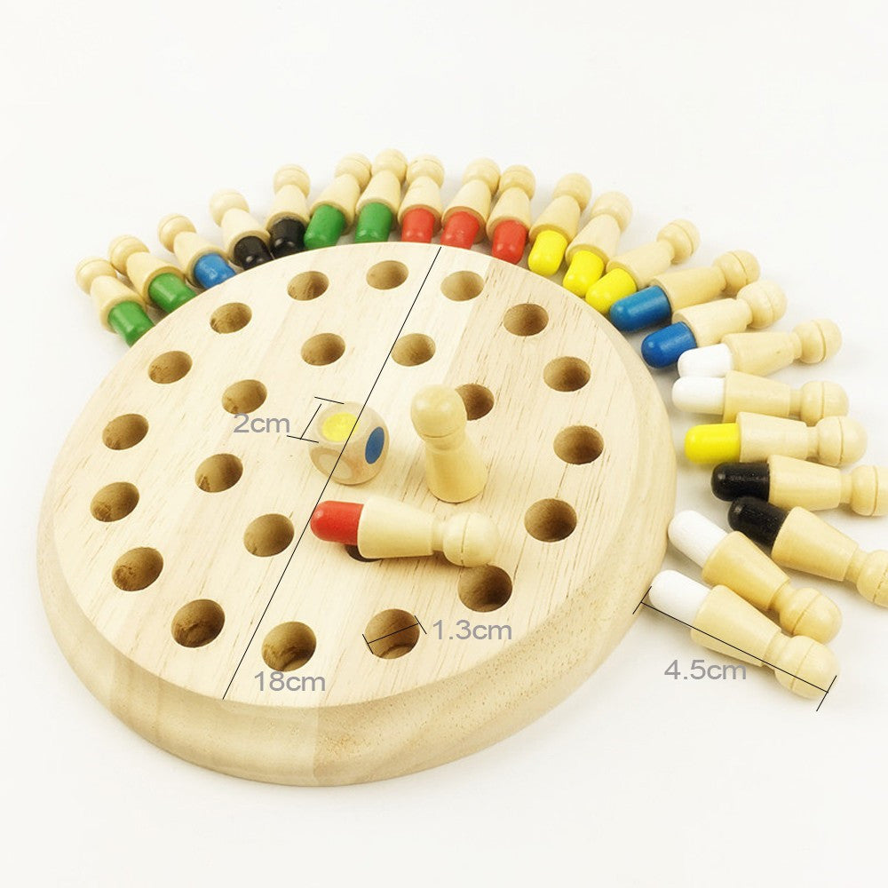 Memory Master Wooden Chess