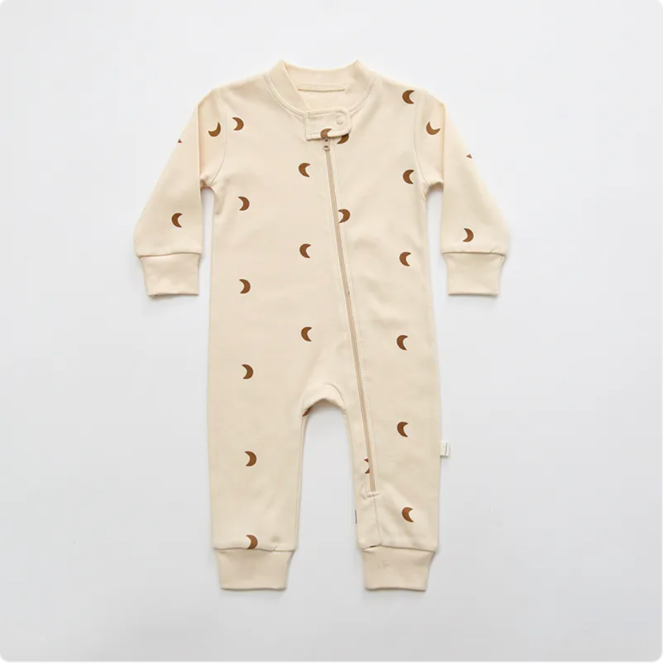 Cactus Stripe Cotton Romper - Newborn Essentials