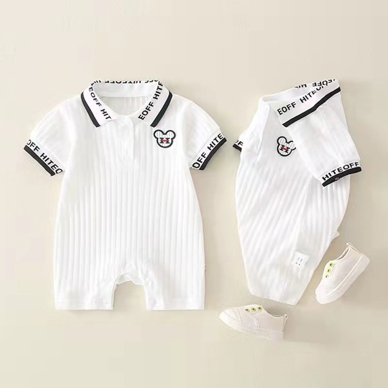 Baby Boy Summer Cotton Romper