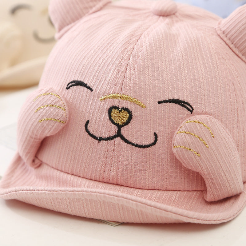 Kitty Cap Kids - Шапка за слънце с цветна козирка