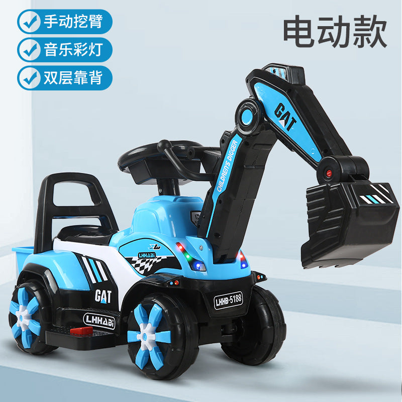 Toddler Electric Excavator Toy 1-3 Years
