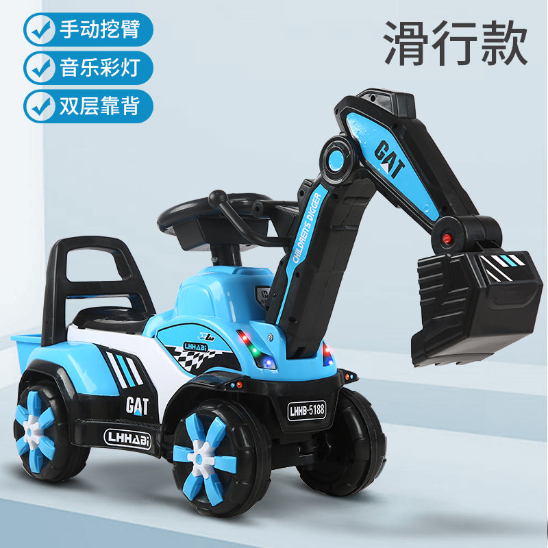 Toddler Electric Excavator Toy 1-3 Years