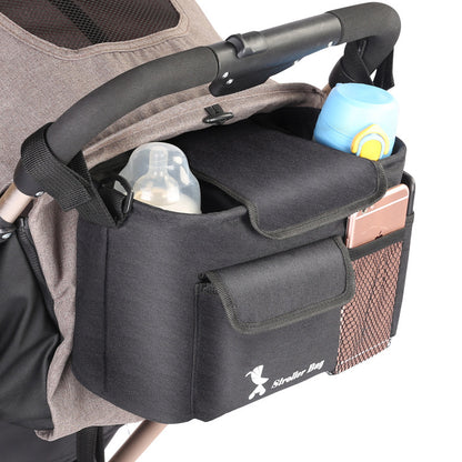 Sleek Parent's Travel Bag for Baby Carriage