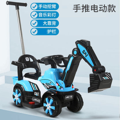 Toddler Electric Excavator Toy 1-3 Years