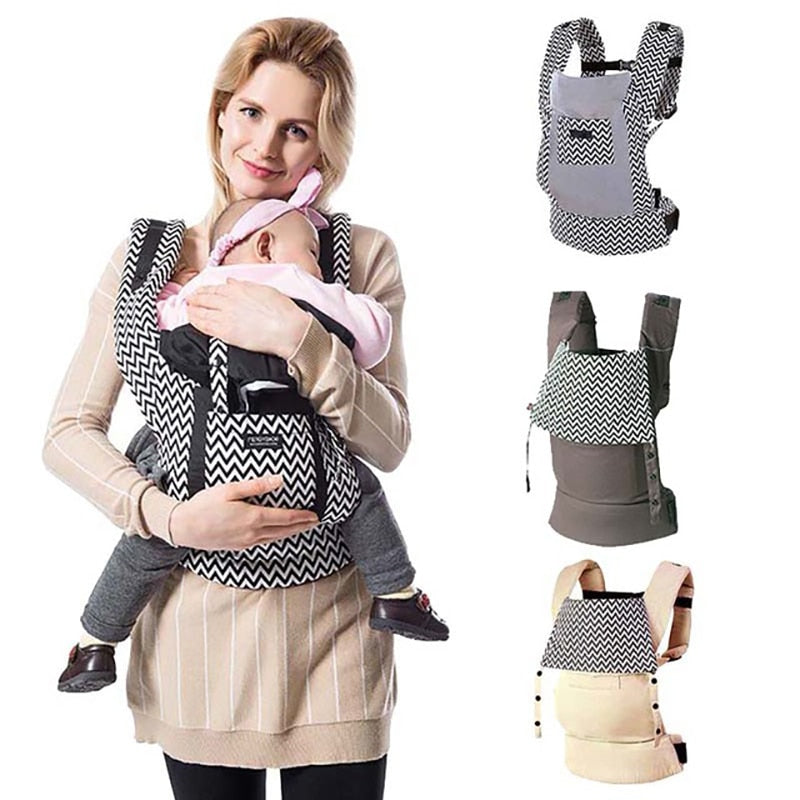 All-Season Infant Carry Pouch with Storage