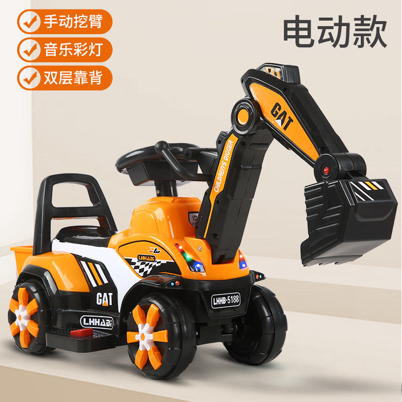 Toddler Electric Excavator Toy 1-3 Years