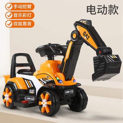 Toddler Electric Excavator Toy 1-3 Years