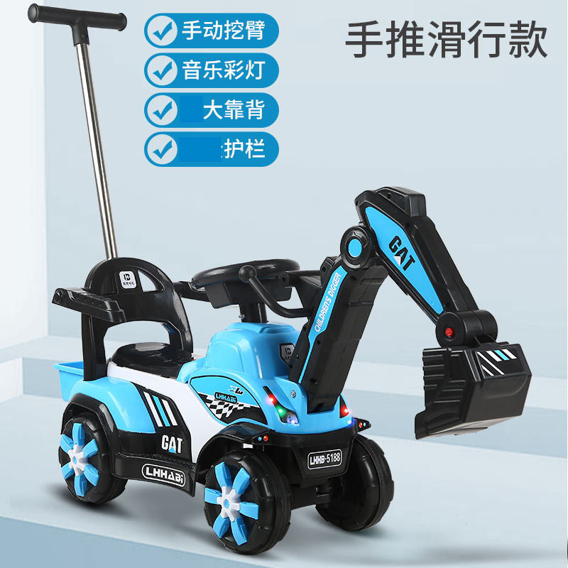 Toddler Electric Excavator Toy 1-3 Years