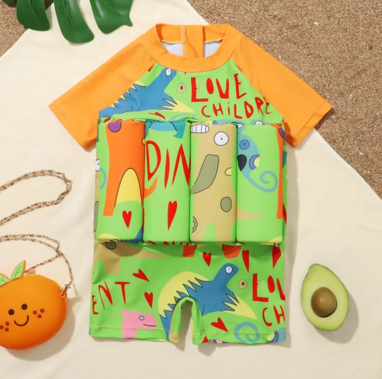 Aqua Dino Kids' Safety Swimsuit