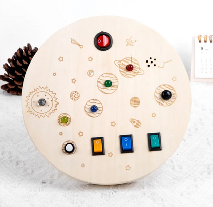Lumina Play LED Activity Board - Toddler Learning Toy