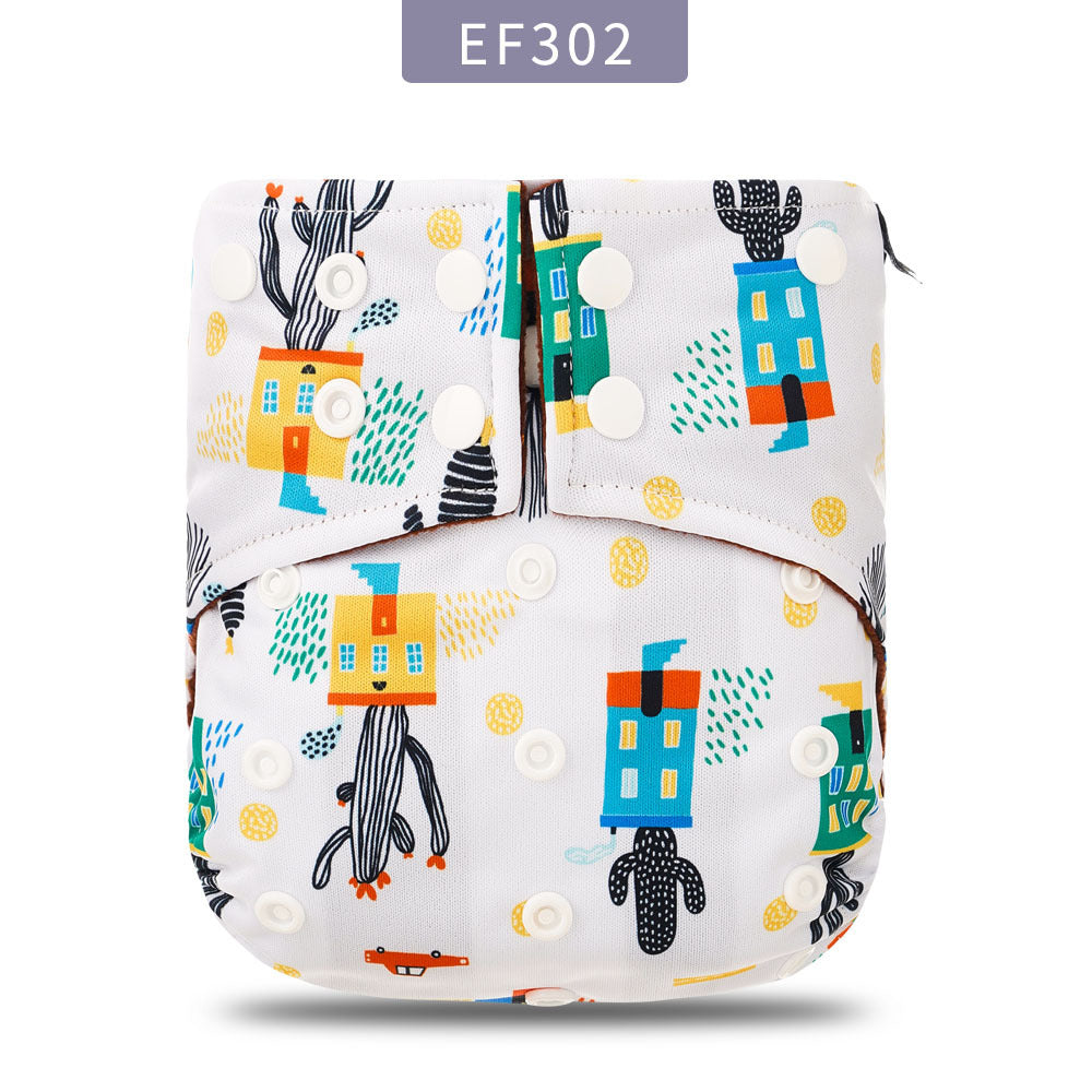 Waterproof and Breathable Baby Cloth Diapers