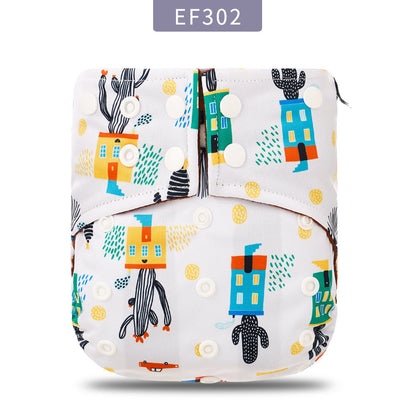 Waterproof and Breathable Baby Cloth Diapers