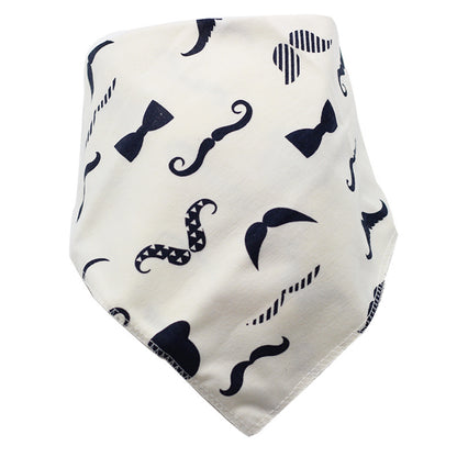 Waterproof Cotton Baby Bibs with Cartoon Design