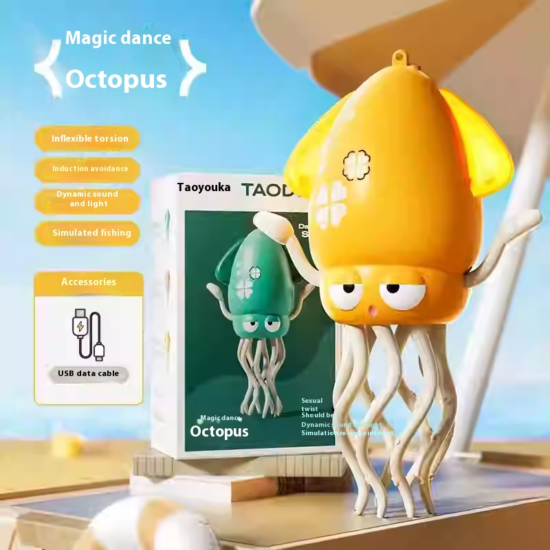 Забавна танцуваща играчка октопод