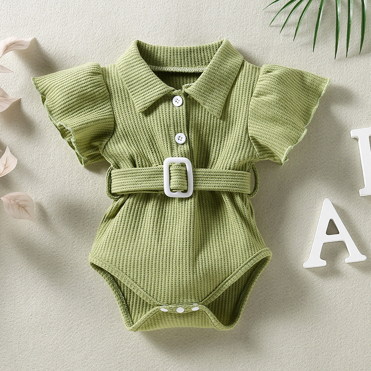 Chic Baby Belted Playsuit