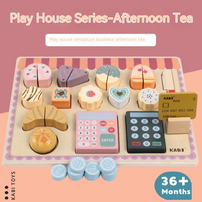 Children's Wooden Tea Time Set