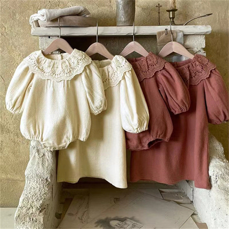 Children's A-Line Lace Dress