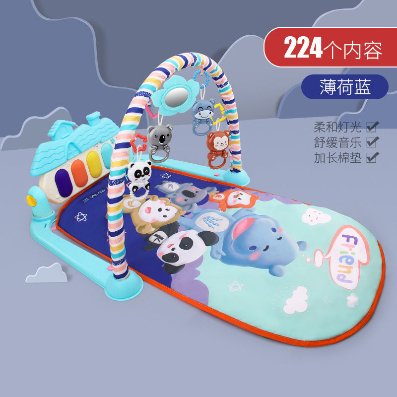 Infant Education Play Mat with Music Lamp