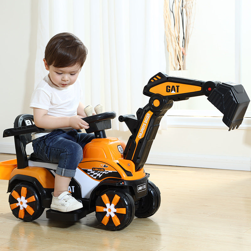Toddler Electric Excavator Toy 1-3 Years