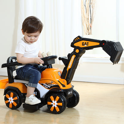Toddler Electric Excavator Toy 1-3 Years