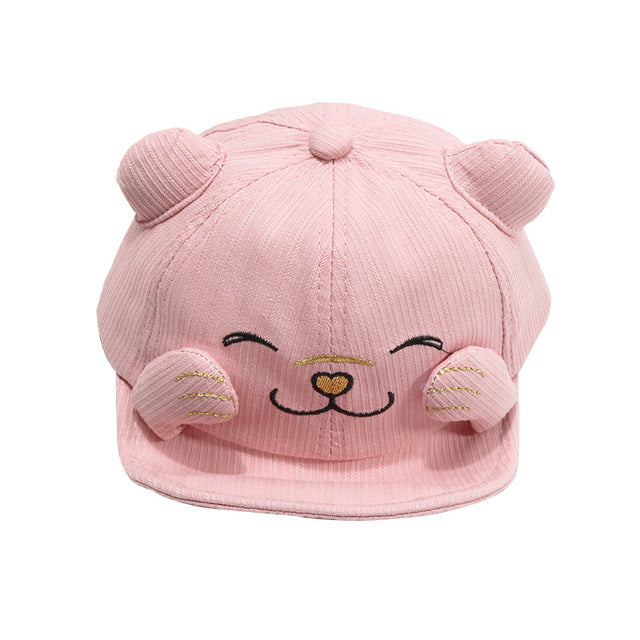 Kitty Cap Kids - Шапка за слънце с цветна козирка