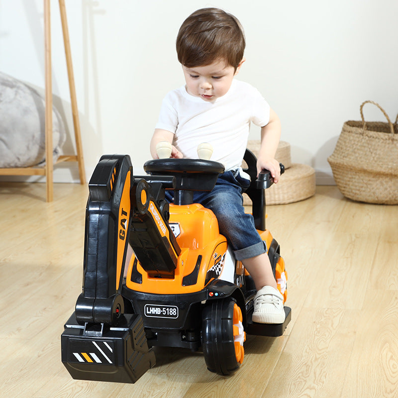 Toddler Electric Excavator Toy 1-3 Years
