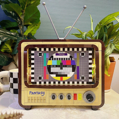 Vintage TV Constructor Kit for Creative Kids