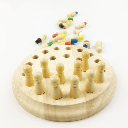 Memory Master Wooden Chess
