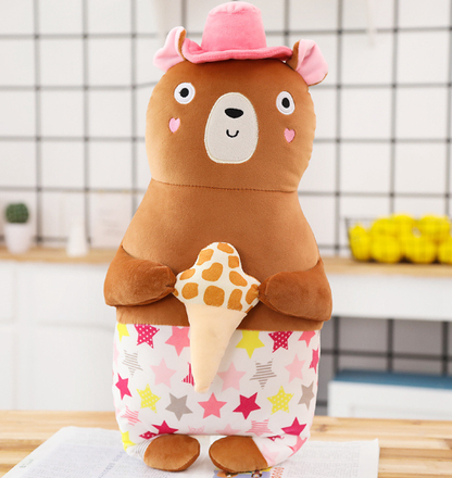 Soft Cartoon Deer Penguin Plushies