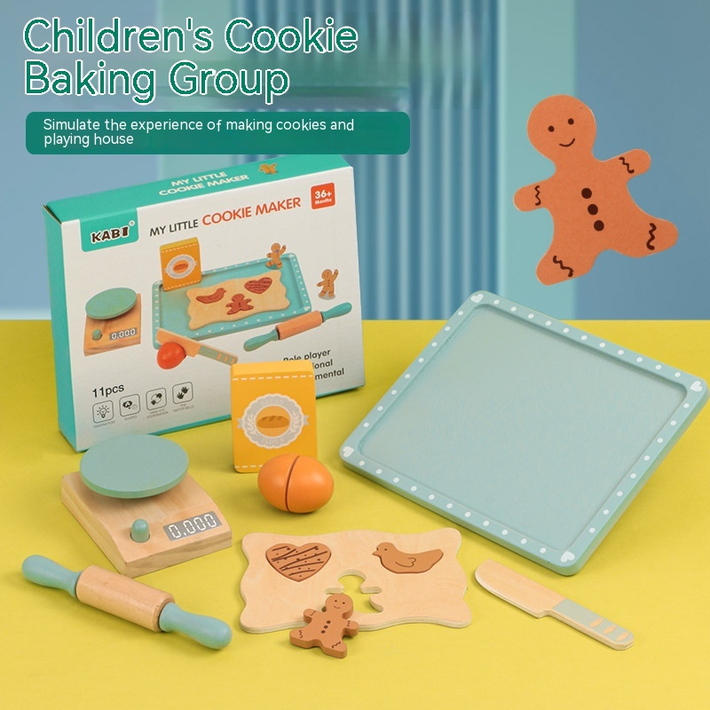 Children's Wooden Tea Time Set