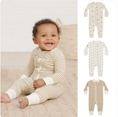 Cactus Stripe Cotton Romper - Newborn Essentials