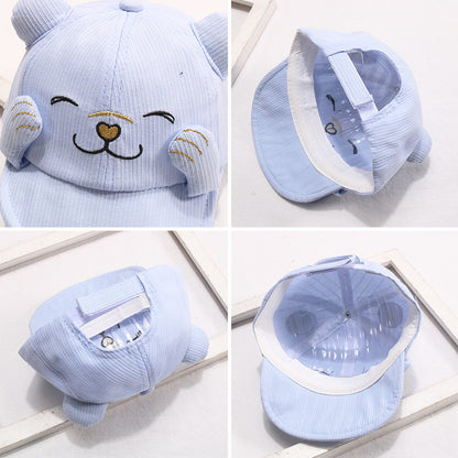 Kitty Cap Kids - Шапка за слънце с цветна козирка