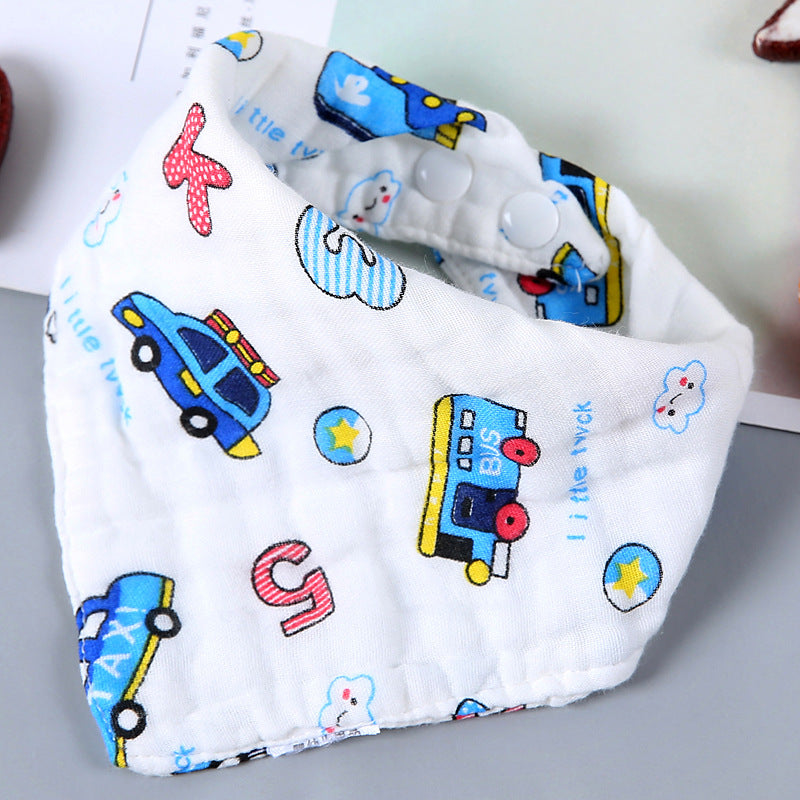 Soft Cartoon Baby Towel - Vibrant and Absorbent