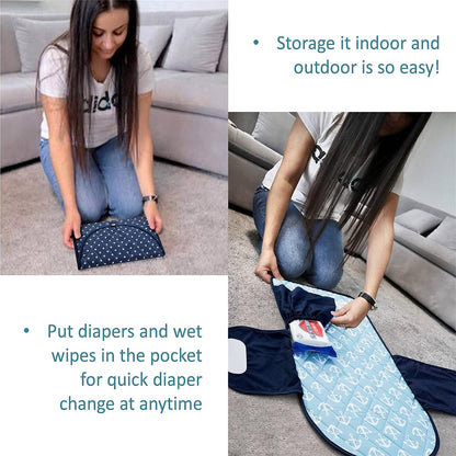 Compact Travel Diaper Pad
