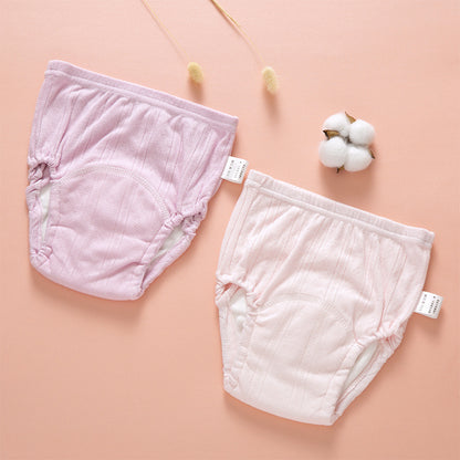 Екологични памучни гащички за приучаване към гърне
