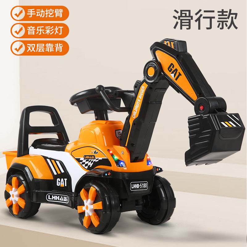 Toddler Electric Excavator Toy 1-3 Years