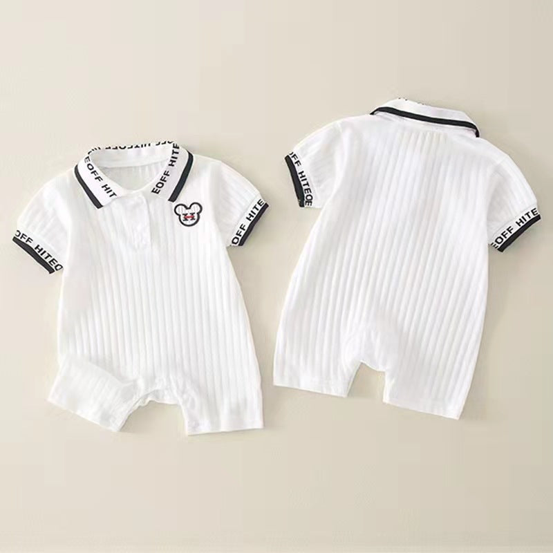 Baby Boy Summer Cotton Romper