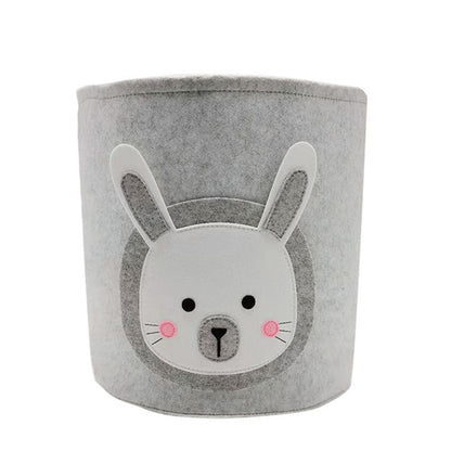 Кошница за съхранение на детски вещи от памук с мотив "Kawaii Animal"