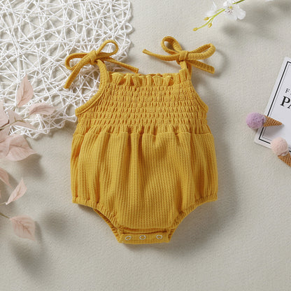 Chic Baby Belted Playsuit