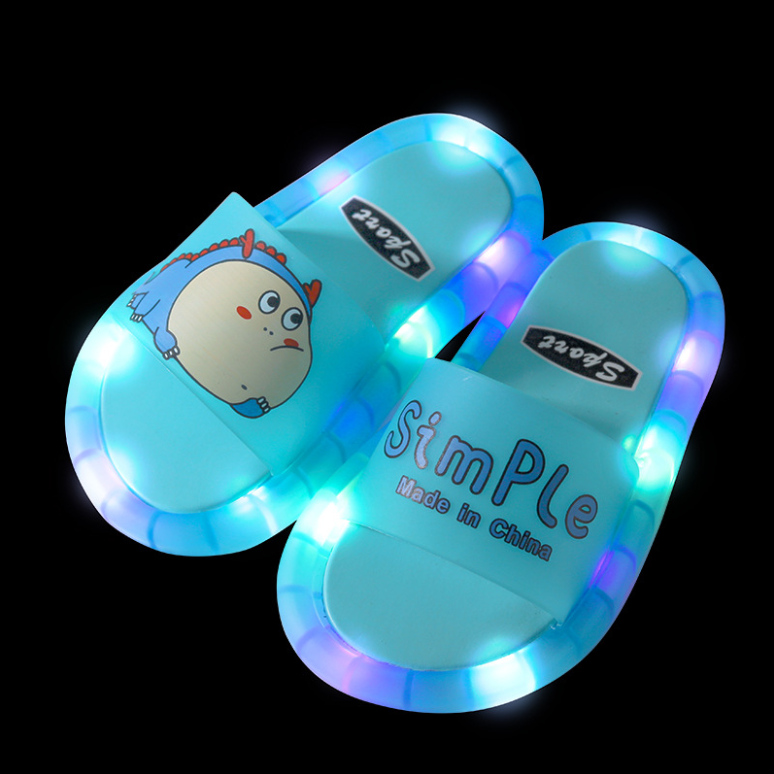 Illumi-Dino Kids Slippers