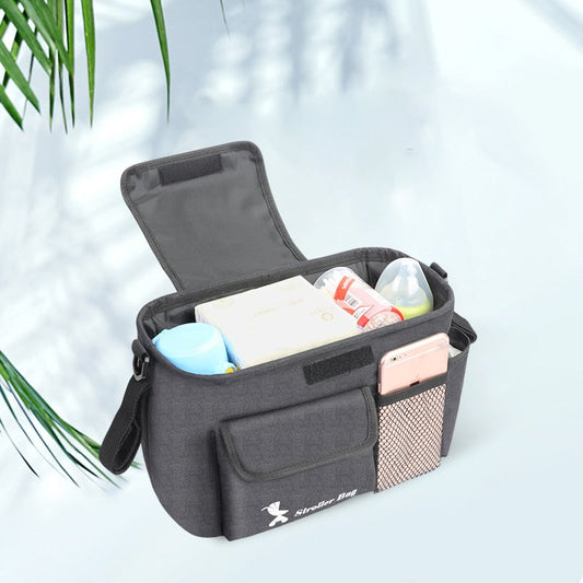 Sleek Parent's Travel Bag for Baby Carriage