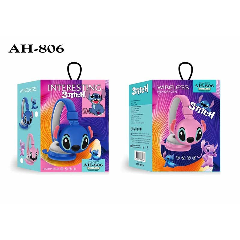 Cartoon Stitch Wireless Kids' Headphones